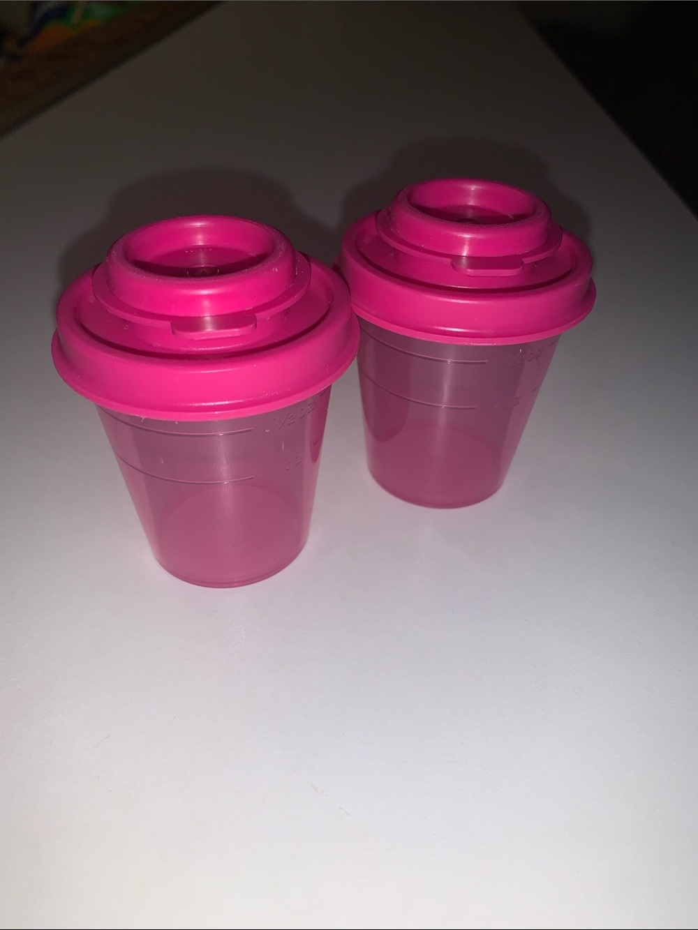 Tupperware Mini salt and pepper shaker